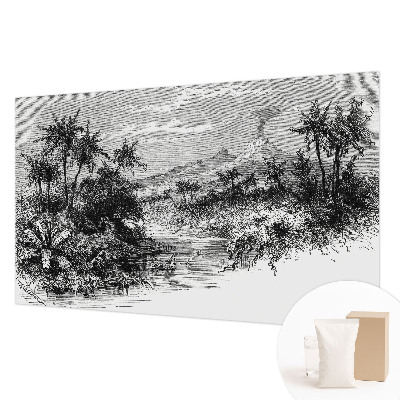 Tapet væg Eksotisk panorama