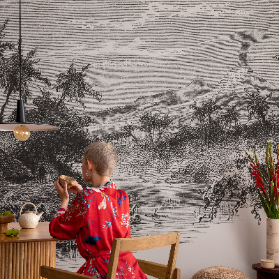 Tapet væg Eksotisk panorama