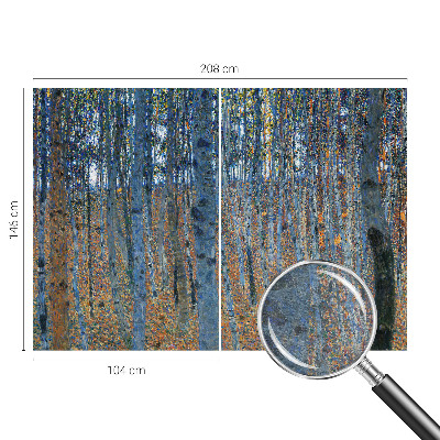 Fotovæg stue Birkeskov