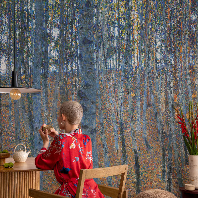 Fotovæg stue Birkeskov