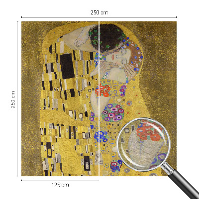 Fototapet på mål Art Nouveau-par