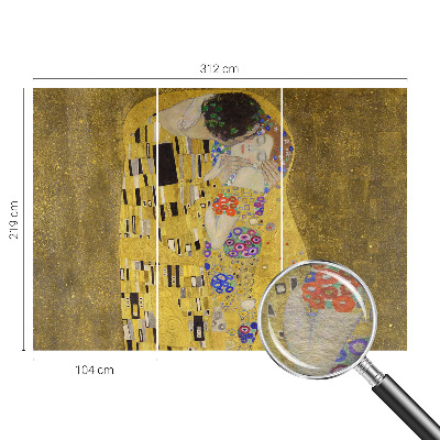 Fototapet på mål Art Nouveau-par