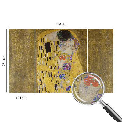 Fototapet på mål Art Nouveau-par