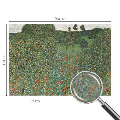 Modern fototapet Blomstereng