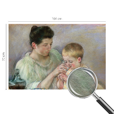 Høj kvalitet fototapet Forældreomsorg