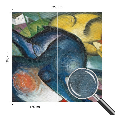 Stor fototapet Kattekunst