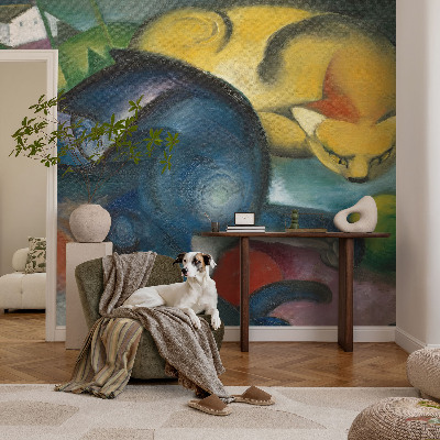 Stor fototapet Kattekunst