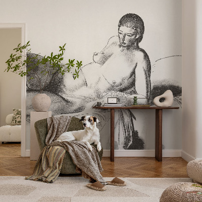 Foto tapet Kunstnerisk nøgen