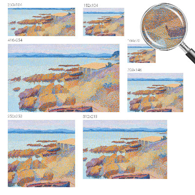 Vlies fototapet Havudsigt