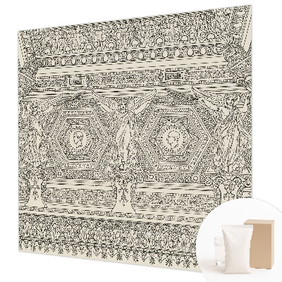 Non-woven fototapet med klassisk ornament