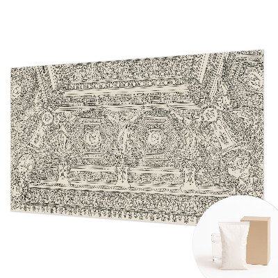 Non-woven fototapet med klassisk ornament