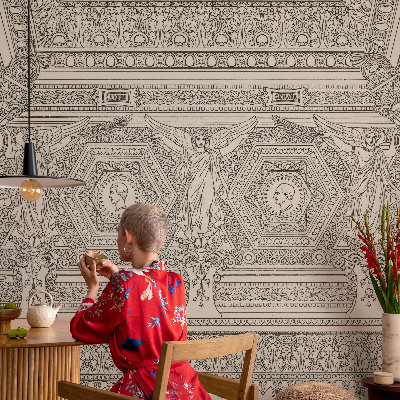 Non-woven fototapet Klassisk ornament