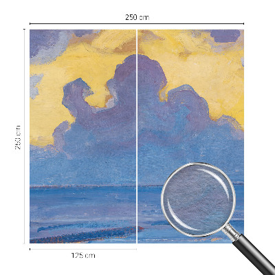 Fototapet soveværelse Skylandskab