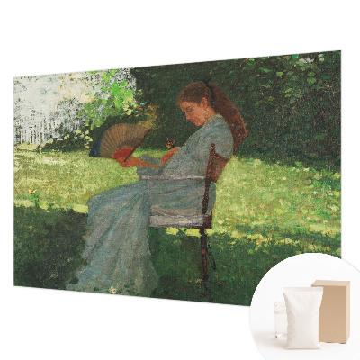 Fotovæg stue Sommerharmoni