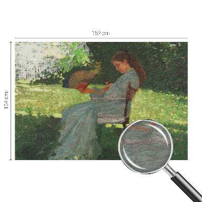 Fotovæg stue Sommerharmoni