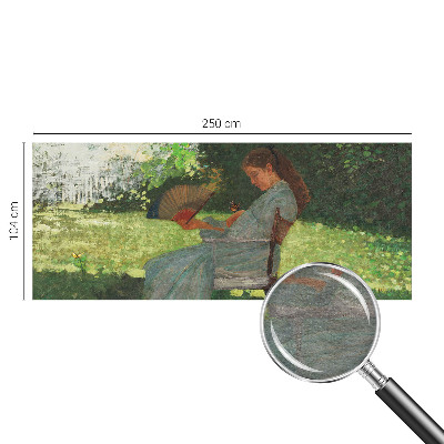 Fotovæg stue Sommerharmoni