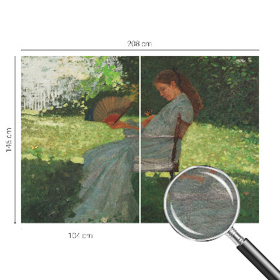 Fotovæg stue Sommerharmoni