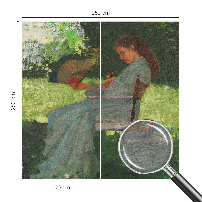 Fotovæg stue Sommerharmoni