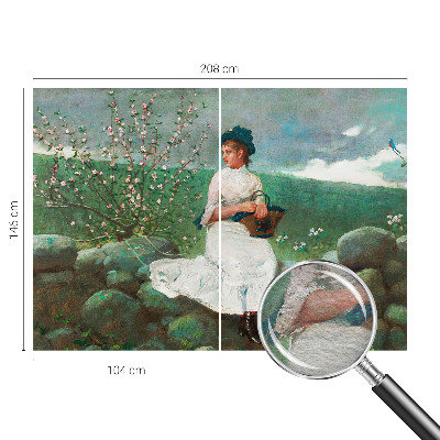 Fototapet efter mål Blomstrende fred