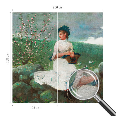 Fototapet efter mål Blomstrende fred