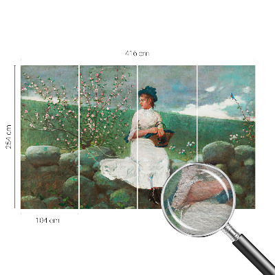 Fototapet efter mål Blomstrende fred