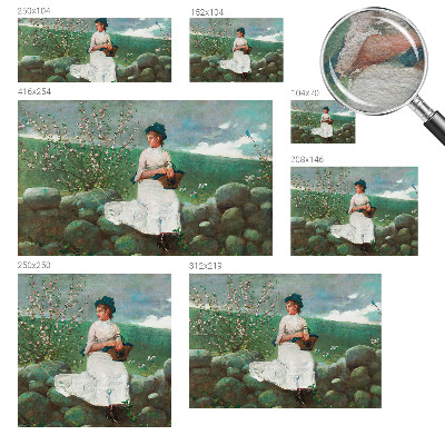 Fototapet efter mål Blomstrende fred