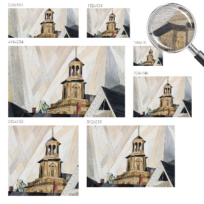 Modern fototapet Arkitektonisk tårn