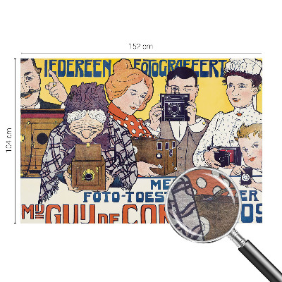 Fototapet på mål Passion for fotografering