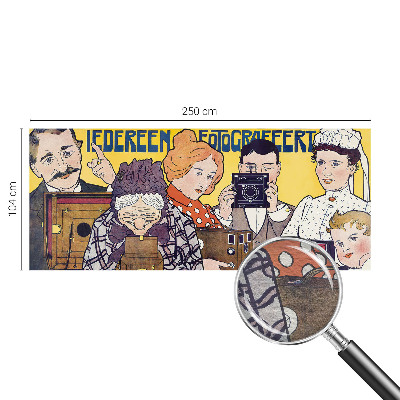 Fototapet på mål Passion for fotografering