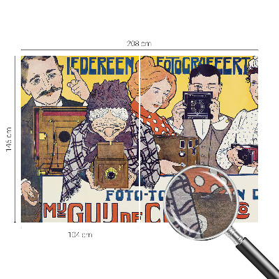 Fototapet på mål Passion for fotografering