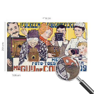 Fototapet på mål Passion for fotografering