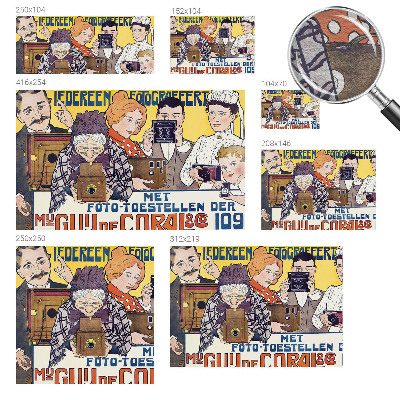 Fototapet på mål Passion for fotografering