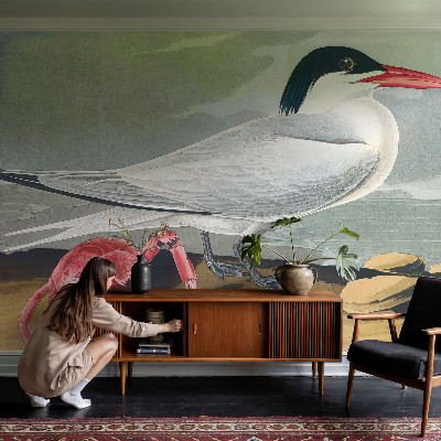 Stor fototapet Havlandskab