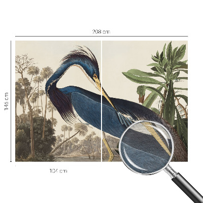Non-woven fototapet med eksotisk naturmotiv