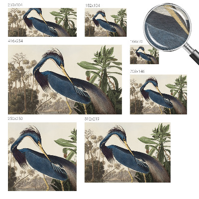 Non-woven fototapet med eksotisk naturmotiv