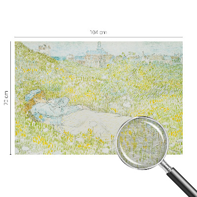 Fototapet stue Forårsafslapning