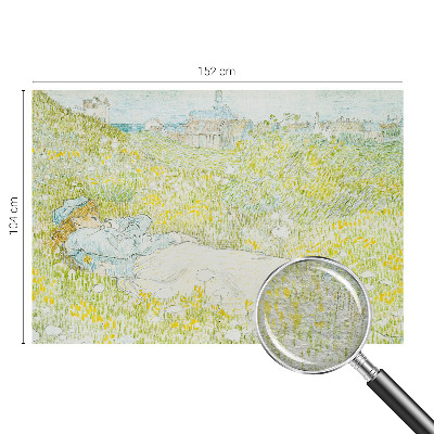 Fototapet stue Forårsafslapning