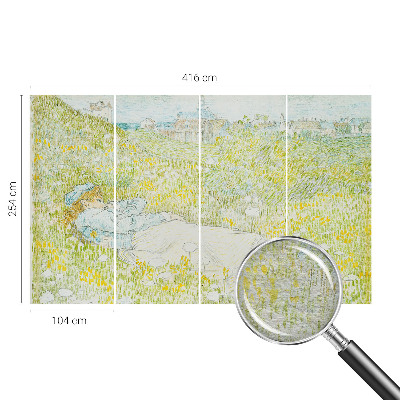 Fototapet stue Forårsafslapning