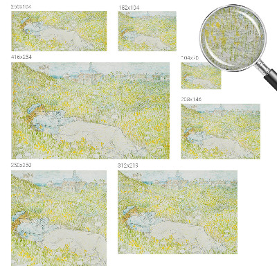 Fototapet stue Forårsafslapning