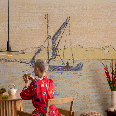 Fototapet soveværelse Fredens hav