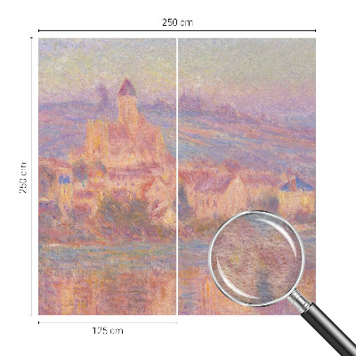 Fototapet stue En charmerende by