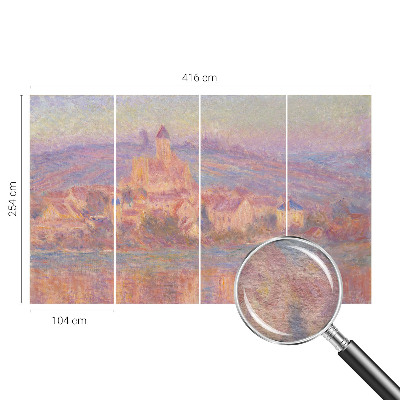 Fototapet stue En charmerende by