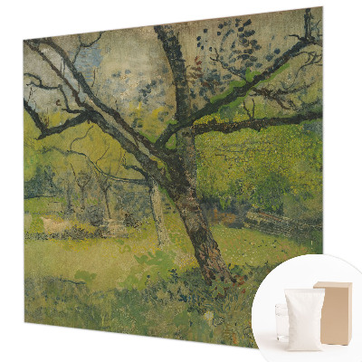 Fotovæg soveværelse Grønt landskab