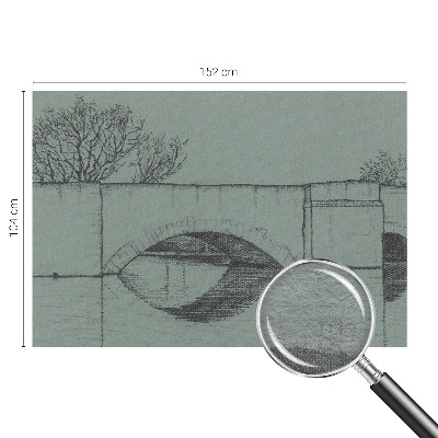 Fototapet på mål Buebro