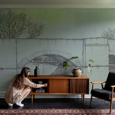 Fototapet på mål Buebro