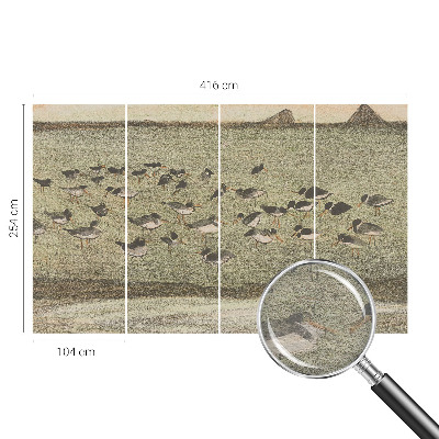 Fototapet efter mål Fuglens fred