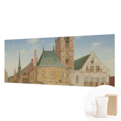 Høj kvalitet fototapet Historisk rådhus