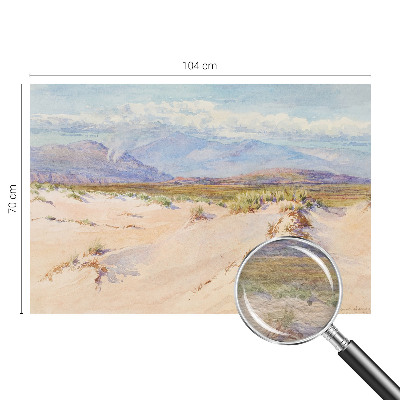 Stor fototapet Ørkenlandskab