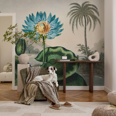 3D fototapet Eksotisk landskab