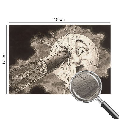 Foto tapet Kosmisk kollision